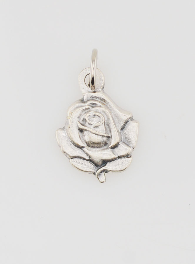 Médaille Rose 14mm - Sainte Thérèse (pic 3)