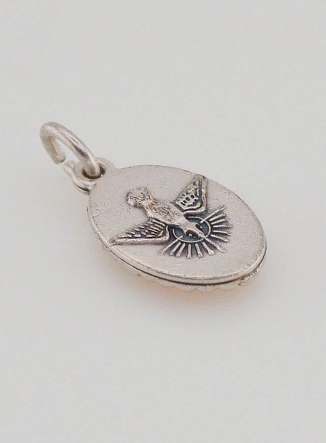 Médaille Bord Torsadé 15mm - Sainte Famille (pic 4)