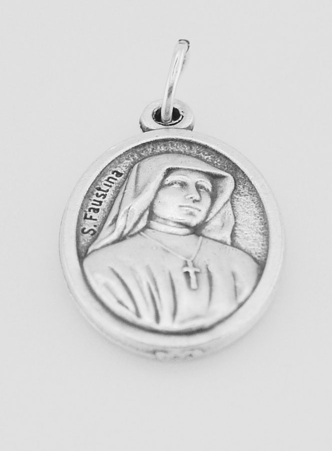 Médaille de Sainte Faustine - 22mm (pic 2)
