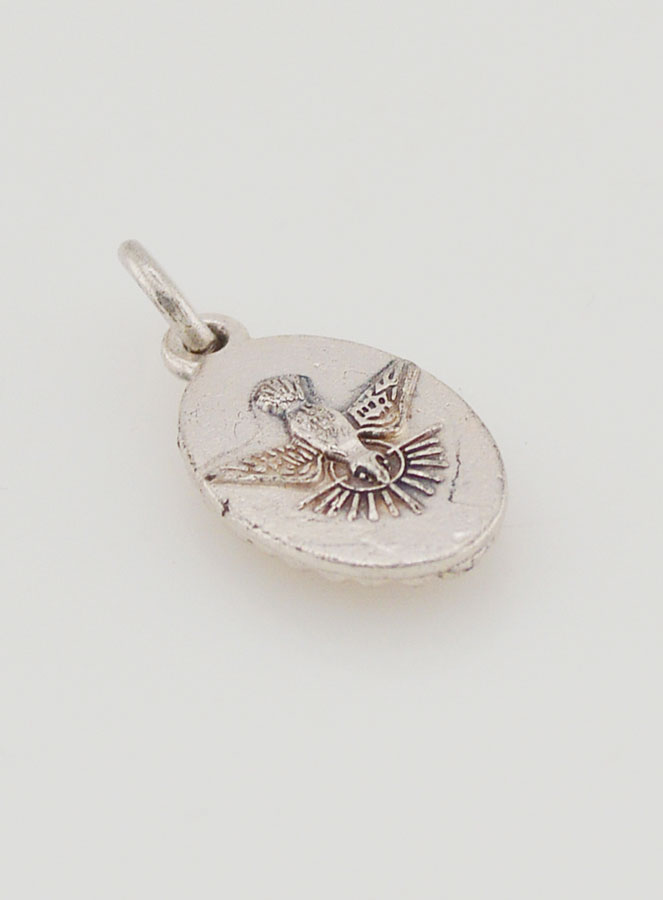 Médaille Bord Torsadé 15mm - Marie qui Défait les Noeuds (pic 4)