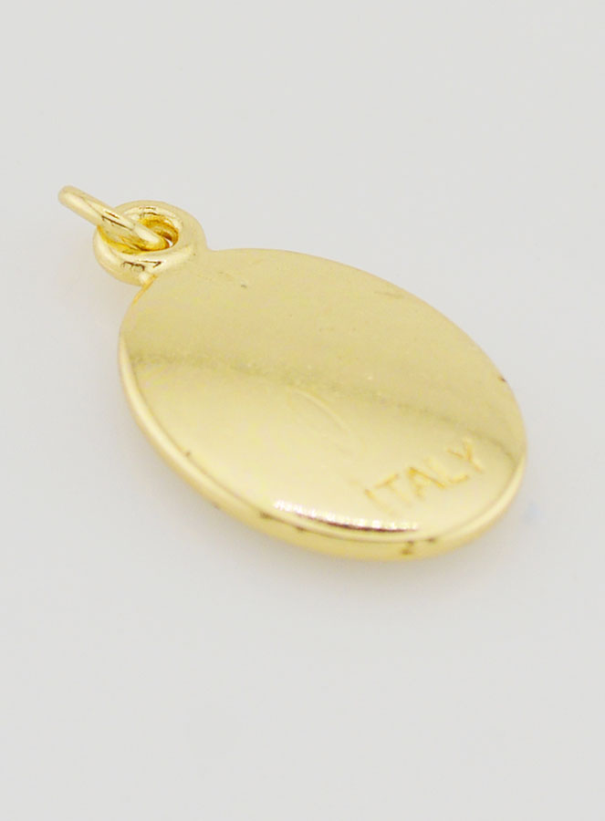 Médaille Saint Raphaël Dorée - 25mm (pic 4)