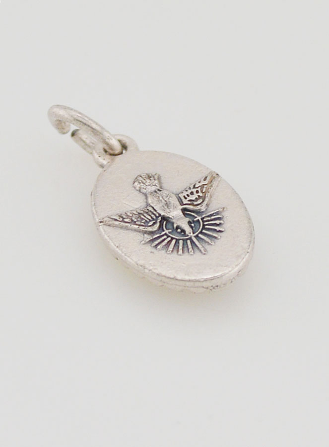 Médaille Bord Torsadé 15mm - Saint Charbel (pic 4)