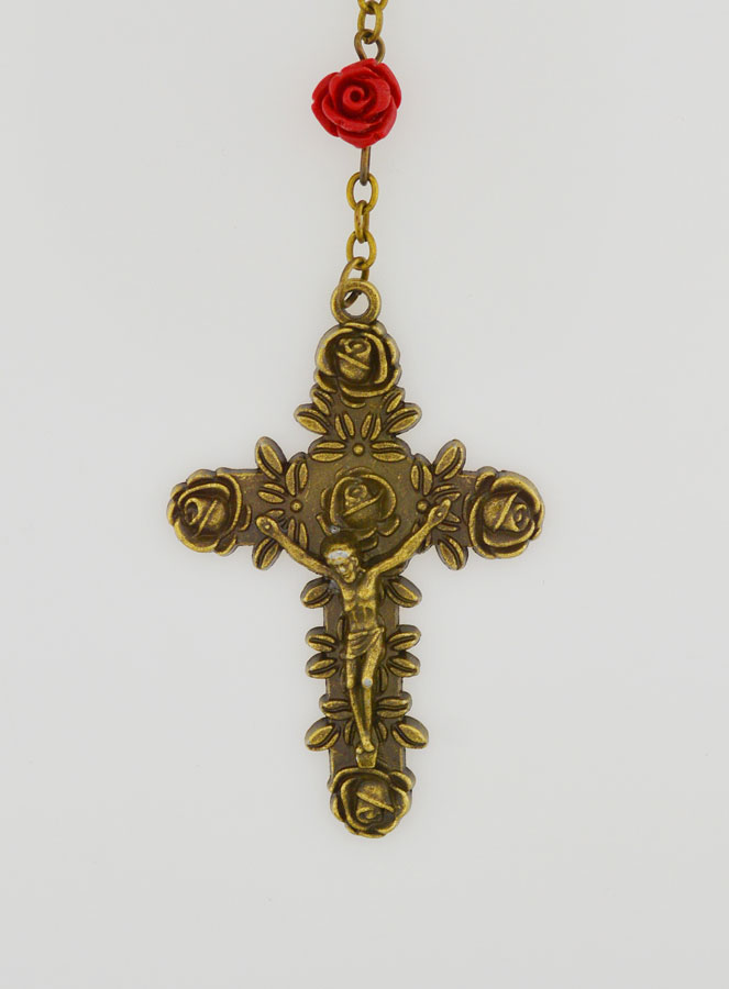 Chapelet Médaille Miraculeuse - Rose (pic 3)