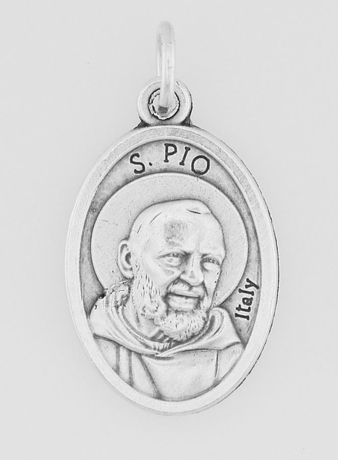 Médaille de Saint Padre Pio - 22mm (pic 1)