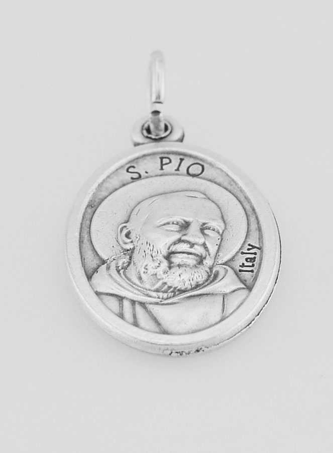 Médaille de Saint Padre Pio - 22mm (pic 2)