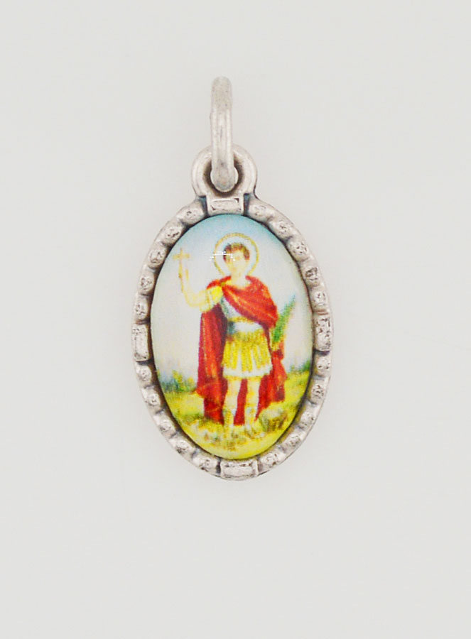 Médaille Bord Torsadé 15mm - Saint Expedit (pic 1)