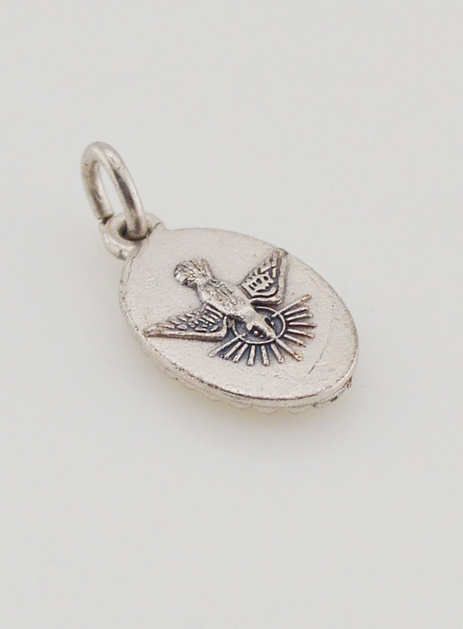 Médaille Bord Torsadé 15mm - Saint Georges (pic 4)