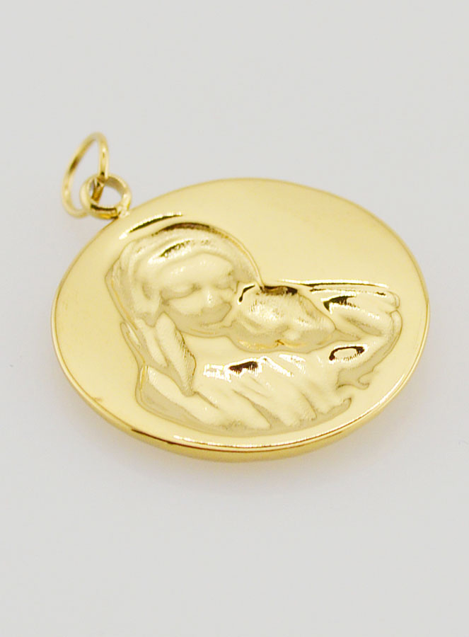 Médaille de la Vierge à l'Enfant - 20mm (pic 4)