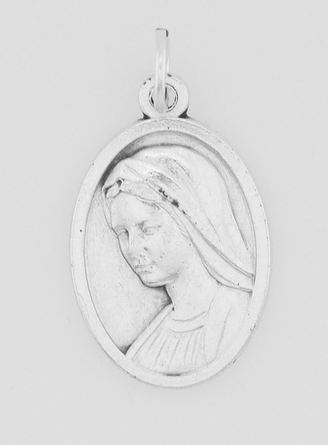 Médaille de la Vierge Marie de Profil - 22mm (pic 1)