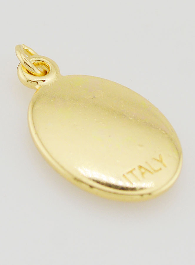 Médaille Saint Antoine Dorée - 25mm (pic 4)