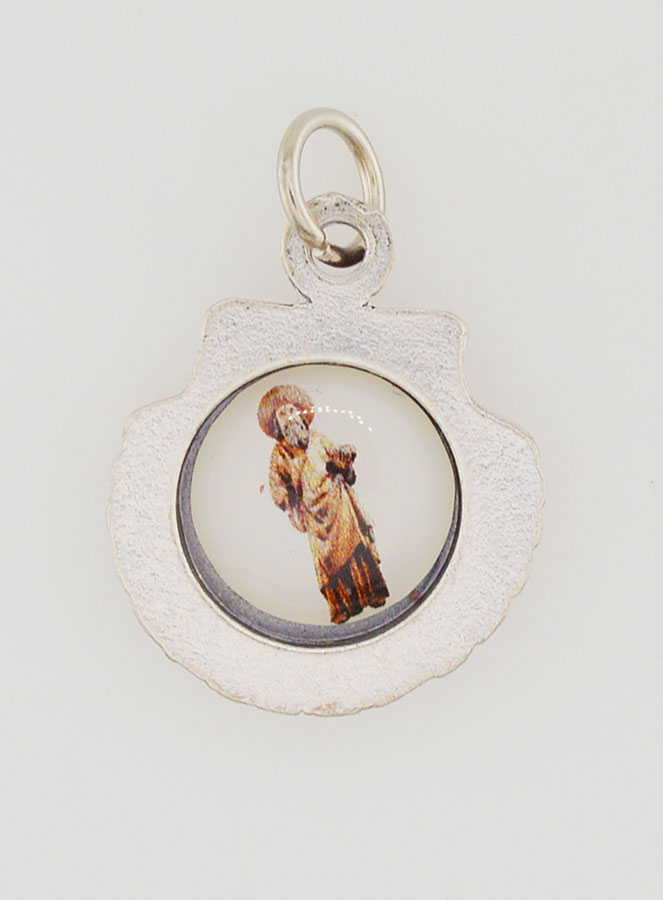 Médaille Saint Jacques de Compostelle - 18mm (pic 4)