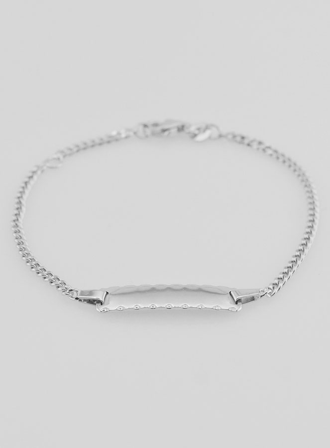 Bracelet Identité Bébé Argent 925 - 16cm (pic 4)