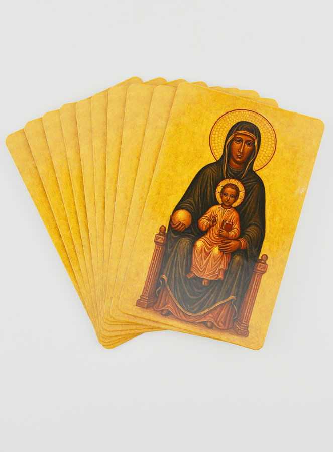 Lot de 10 Cartes de Prière à N-D de Montserrat (pic 1)