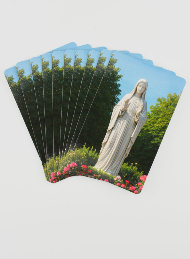 Lot de 10 Cartes de Prière à Notre Dame des Pauvres (pic 1)