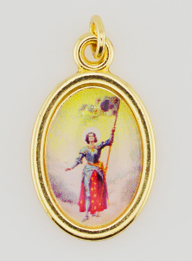 Médaille de Sainte Jeanne d'Arc - 25mm (pic 1)