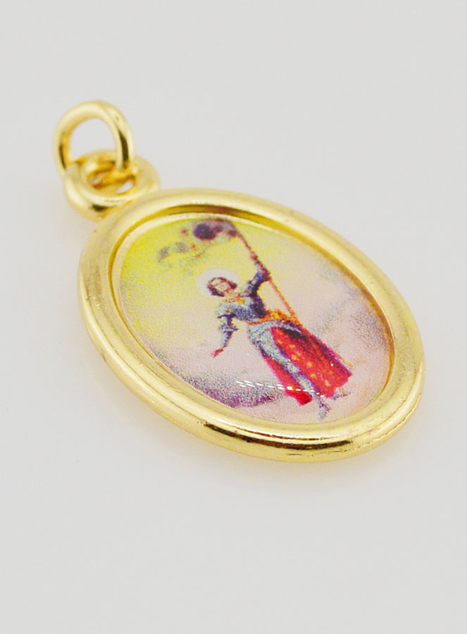 Médaille de Sainte Jeanne d'Arc - 25mm (pic 3)