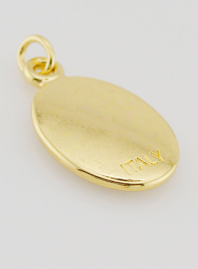 Médaille de Sainte Anne Dorée - 25mm (pic 4)