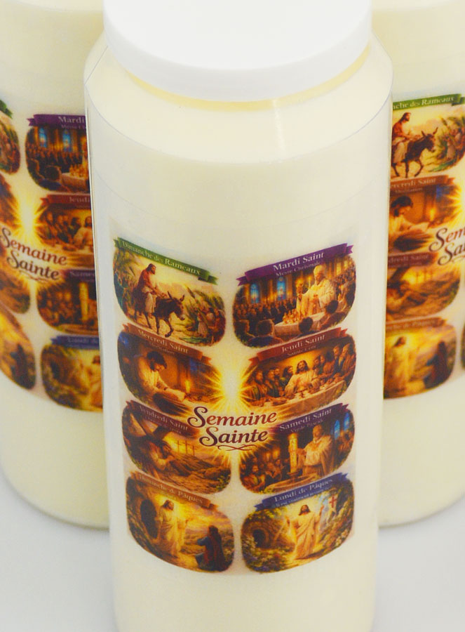 Lot de 6 Bougies de Neuvaine Semaine Sainte (pic 4)