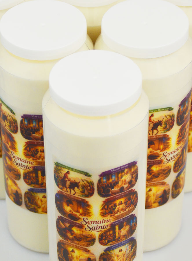 Lot de 10 Bougies de Neuvaine Semaine Sainte (pic 4)