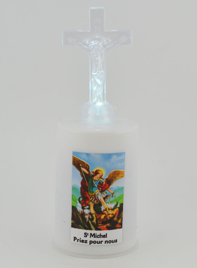 Bougie d'Église à Led Saint Michel (pic 1)