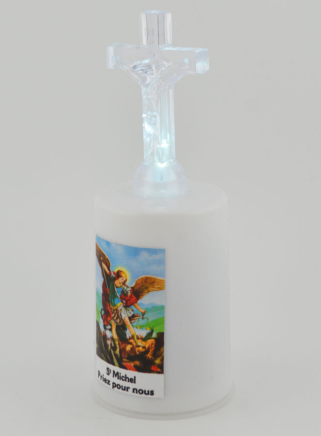Bougie d'Église à Led Saint Michel (pic 3)
