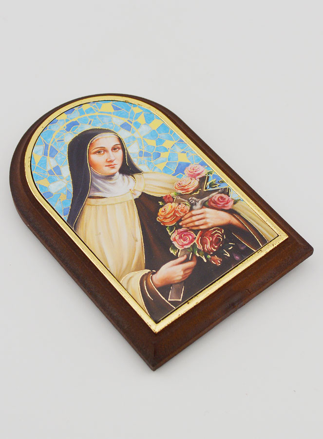 Icône à Poser Sainte Rita - 10cm (pic 3)