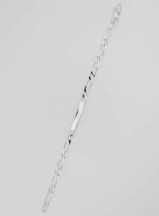 Gourmette de Baptême en Argent 925 - 18cm (pic 2)