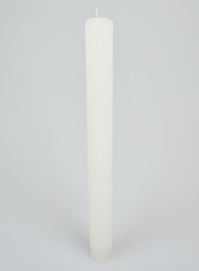 Bougie de Prière Teintée Masse - Blanc (pic 2)