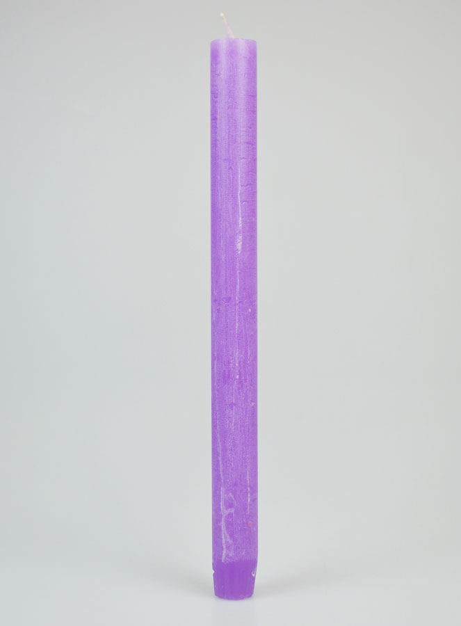 Bougie de Prière Teintée Masse - Violet (pic 1)