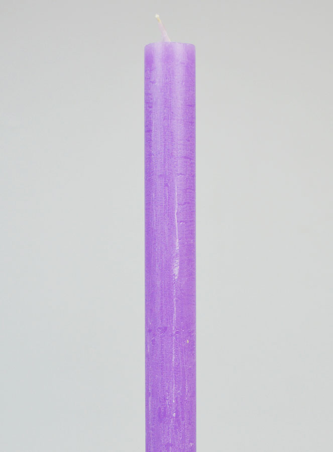 Bougie de Prière Teintée Masse - Violet (pic 3)