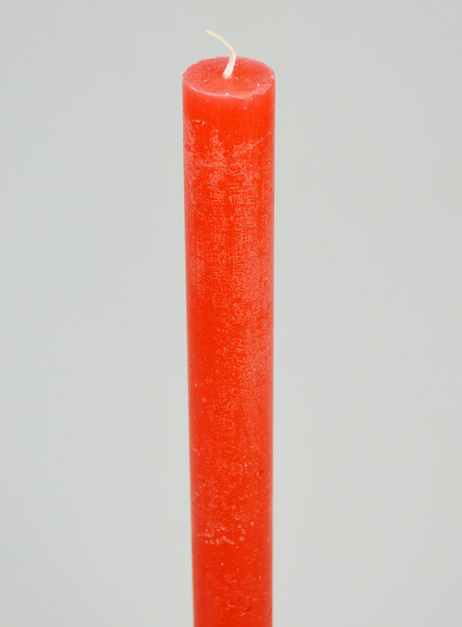 Bougie de Prière Teintée Masse - Rouge Rosé (pic 4)