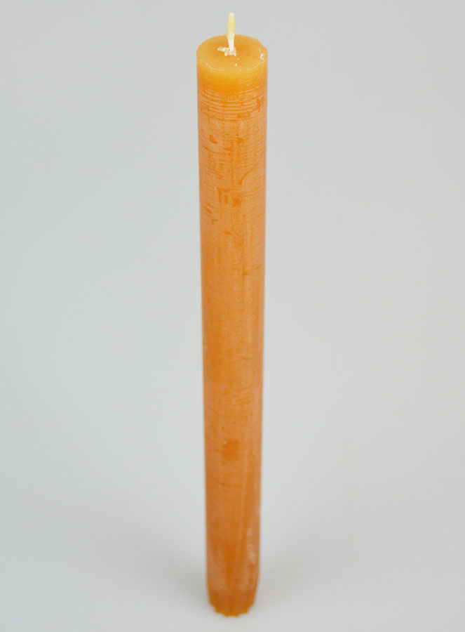 Bougie Teintée Masse 27cm - Marron Glacé (pic 2)