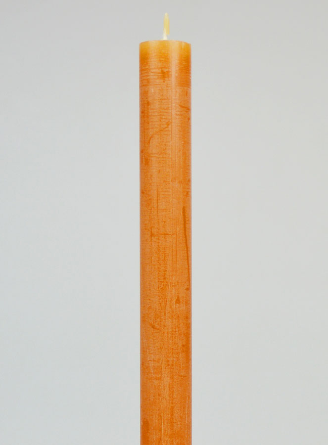 Bougie de Prière Teintée Masse - Marron Glacé (pic 3)