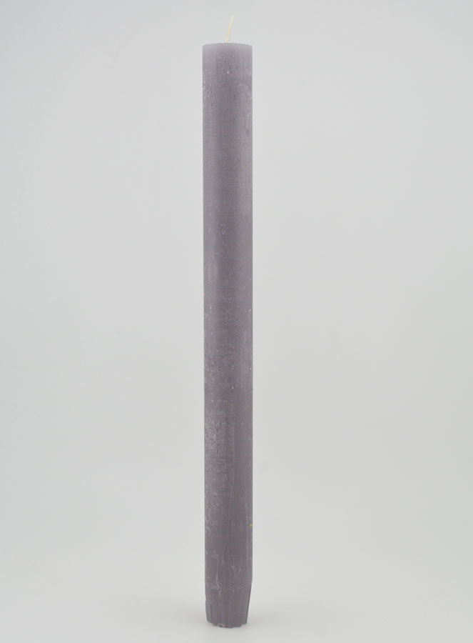 Bougie de Prière Teintée Masse - Mauve (pic 1)