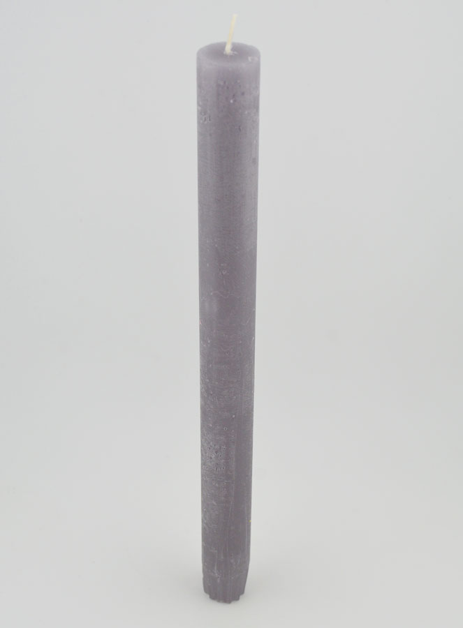 Bougie de Prière Teintée Masse - Mauve (pic 2)