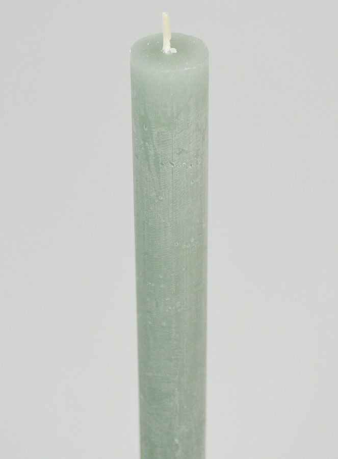 Bougie Teintée Masse 27cm - Vert Jade (pic 4)