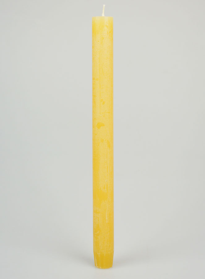 Bougie de Prière Teintée Masse - Beige Avoine (pic 1)