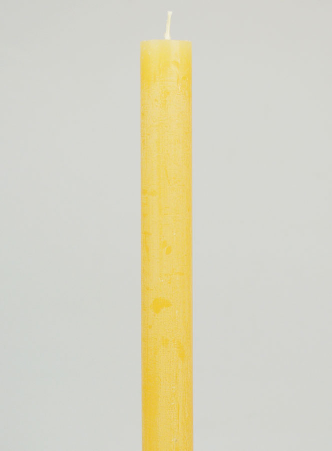Bougie de Prière Teintée Masse - Beige Avoine (pic 3)