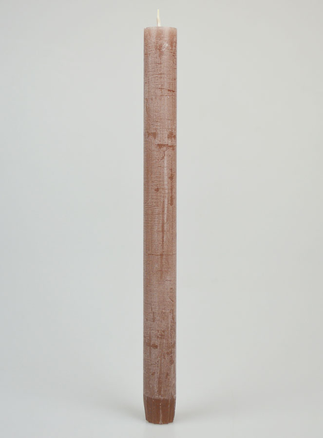Bougie de Prière Teintée Masse - Taupe (pic 1)