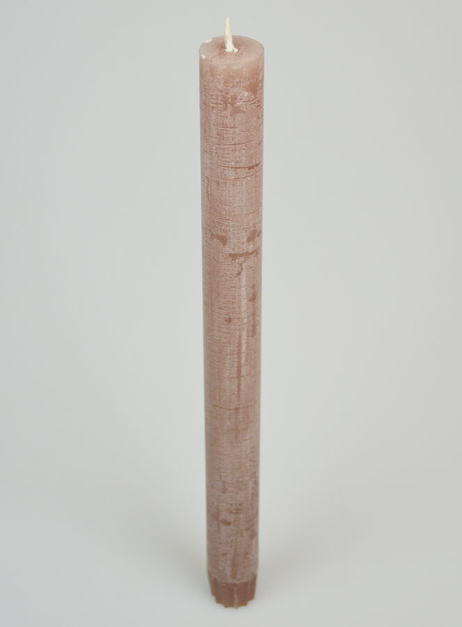 Bougie de Prière Teintée Masse - Taupe (pic 2)