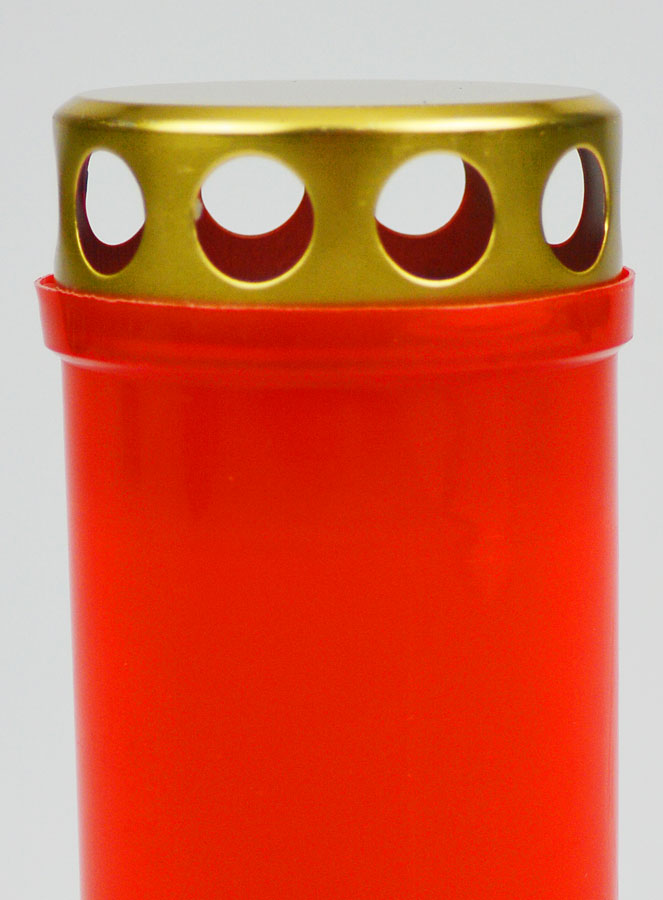 Bougie de Cimetiere Rouge - 48 heures (pic 3)