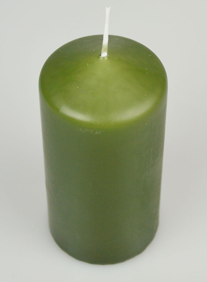 Bougie Décoration 12cm - Olive (pic 2)
