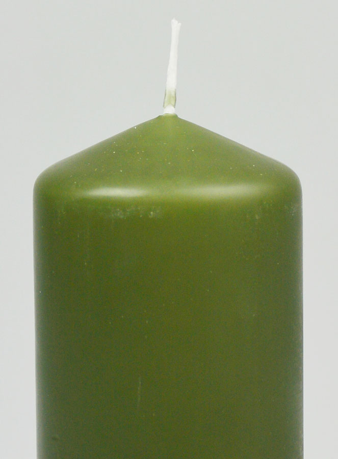 Bougie Décoration 12cm - Olive (pic 3)