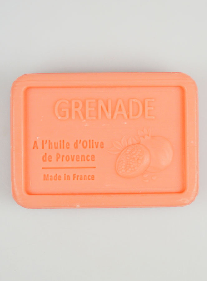 Savon à l'Huile d'Olive AOP & Grenade - 120g (pic 1)