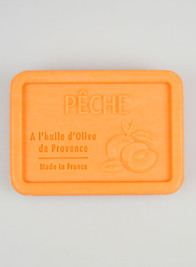 Savon à l'Huile d'Olive AOP & Pêche - 120g (pic 1)