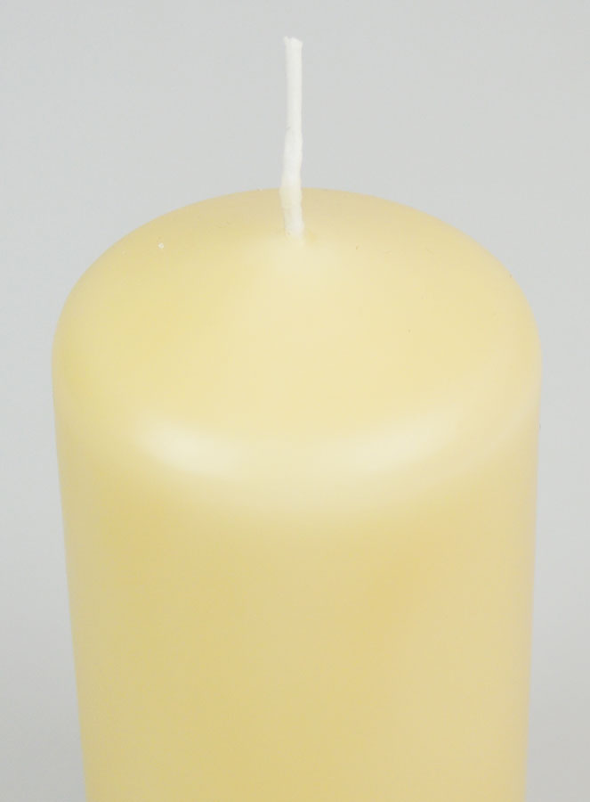 Bougie Décoration 12cm - Beige (pic 4)