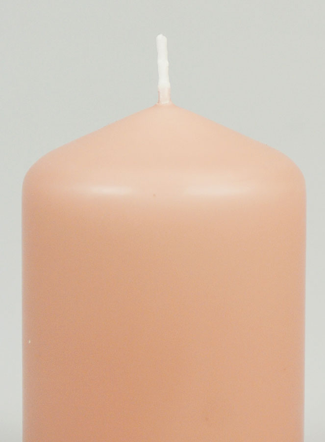 Bougie Décoration 8cm - Rose Antique (pic 3)