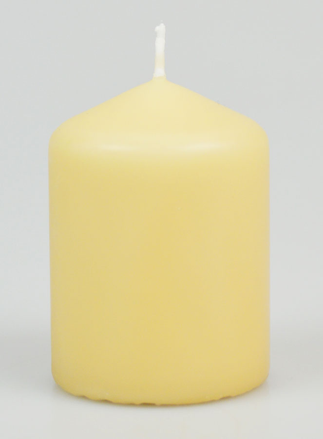 Bougie Décoration 8cm - Beige (pic 1)