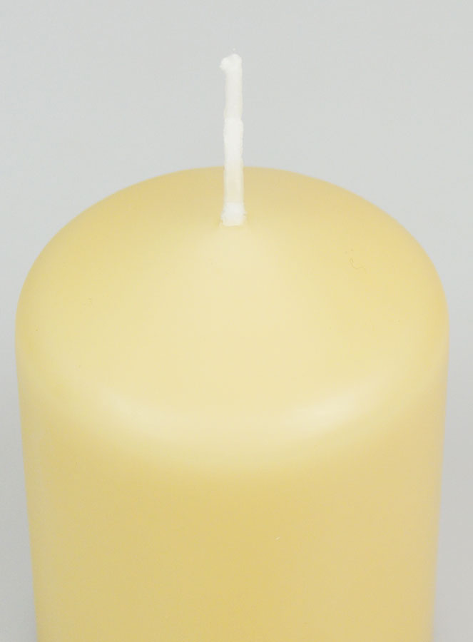 Bougie Décoration 8cm - Beige (pic 4)