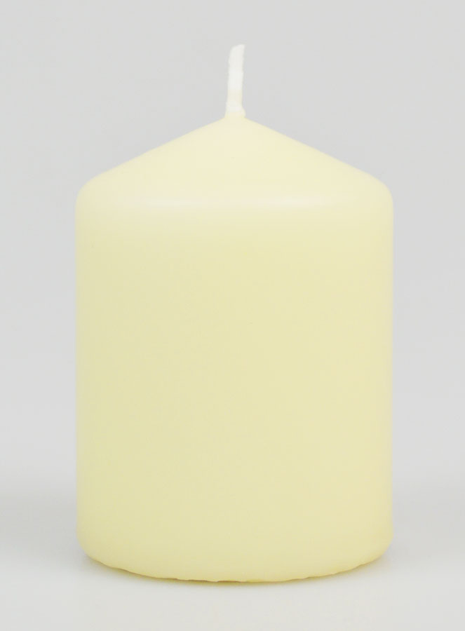 Bougie Décoration 8cm - Ivoire (pic 1)